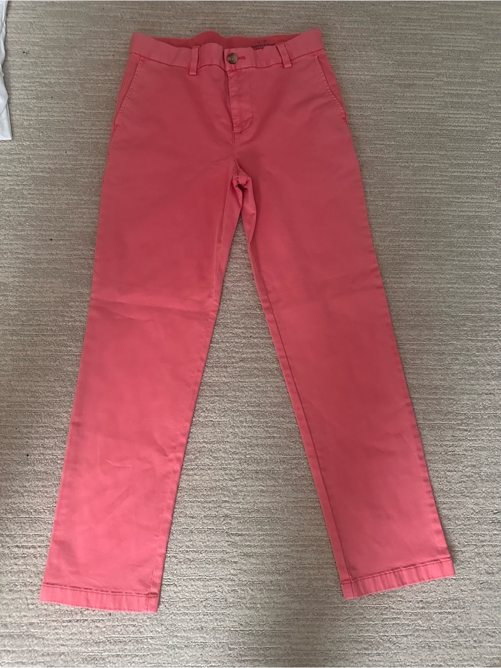Vineyard Vines Coral-Pink Chino Pants